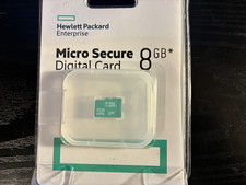 HPE 8GB micro secure digital card 726116-B21