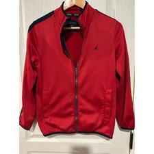 Boys Nautica red and navy Jacket Medium 10/12