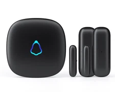 Door Chime, METAK Wireless Door Open Contact Sensor Alarm with 500 FT Range, ...