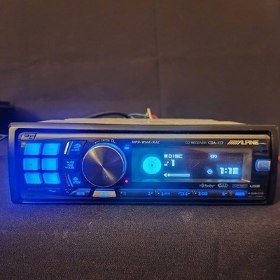 Alpine CDA-117 CD Player/USB In Dash Receiver for sale online | eBay