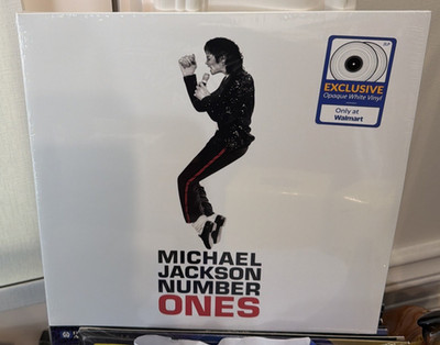 MICHAEL JACKSON Number Ones NEW 2xLP WHITE VINYL  sealed
