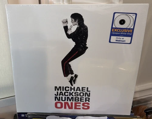MICHAEL JACKSON Number Ones NEW 2xLP WHITE VINYL  sealed