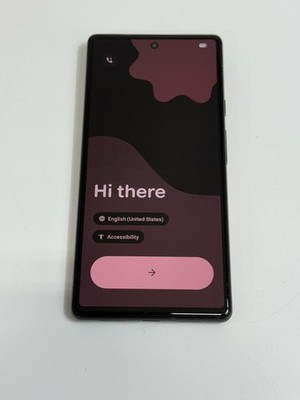 Google Pixel 6 128GB G9S9B Stormy Black (AT&T) - Fair