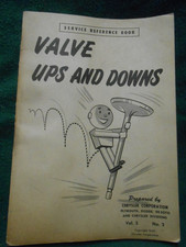 1949 Chrysler Corporation Service Reference Book Valve Ups And Downs