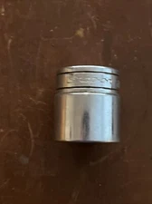 Snap-On Tools USA 3/8" Dr 6 Point Shallow Chrome Socket SAE Size 7/8" FS281