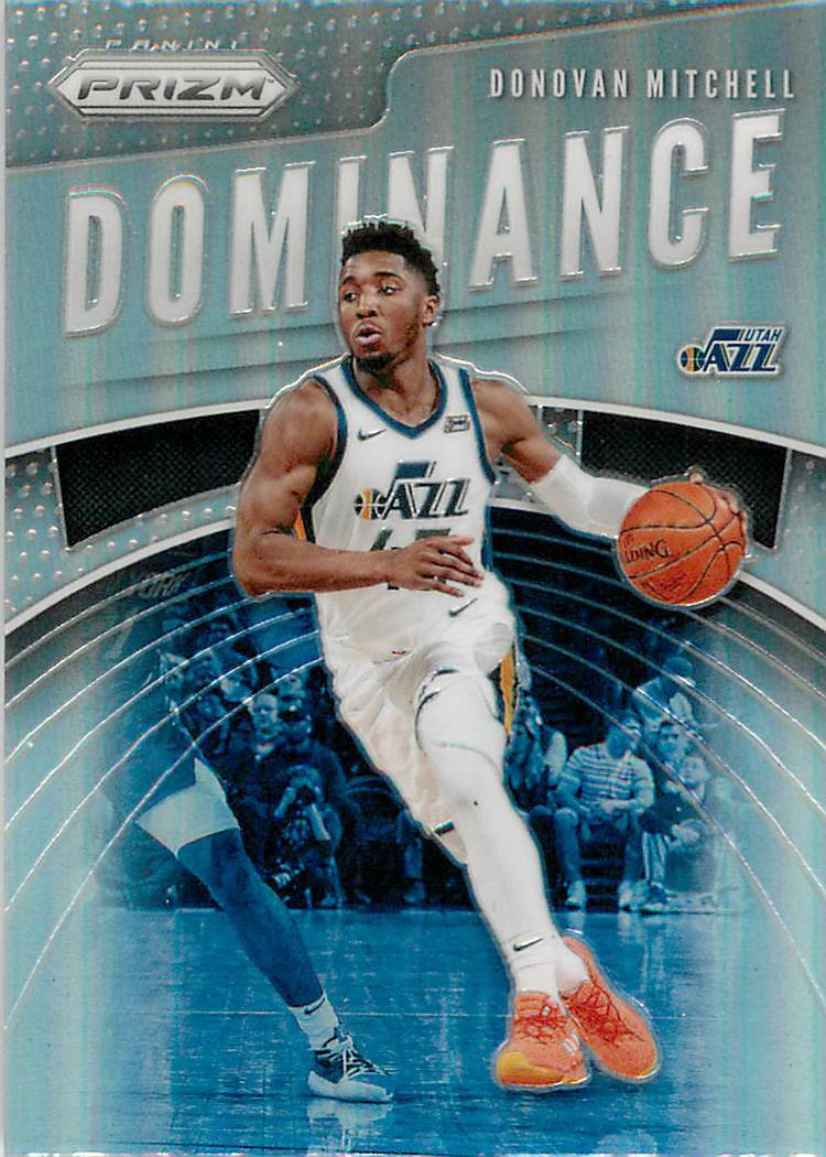 DONOVAN MITCHELL 2019-20 Prizm DOMINANCE SILVER PRIZM #9 Jazz | eBay