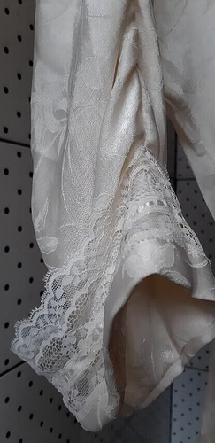 MISS DIOR 60s-70s Vintage Christian Dior Maxi Dressing Gown Robe Size S Made USA - Bild 5 von 17