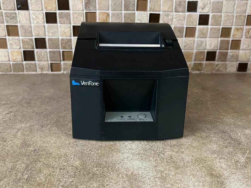 VERIFONE RUBY 55556-01-R THERMAL RECEIPT PRINTER DRET-17 - Image 2 of 4