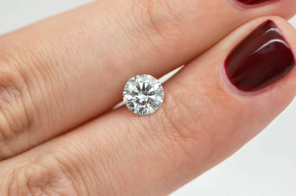 Round Shaped Loose Diamond F/SI1 Polished Certified Natural Enhanced 1.01 Carat - Image 4 of 4