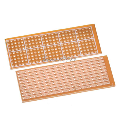 10PCS X 2.5*6.4CM Prototype Paper PCB Universal Experiment Matrix Circuit Board