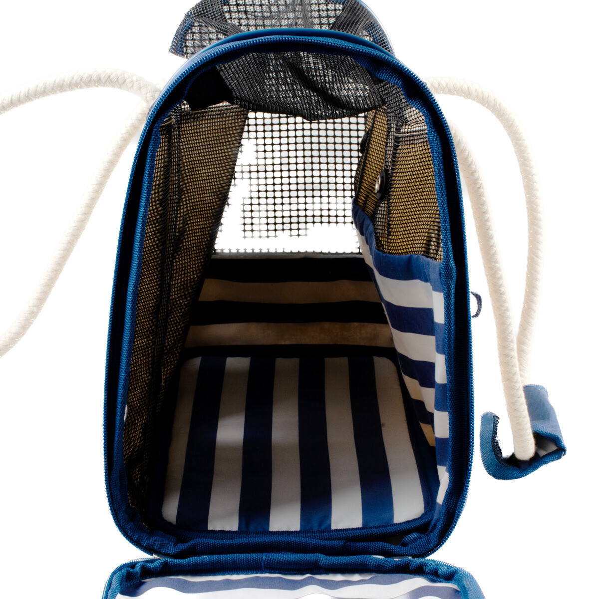 Sac De Transport Pour Chien - Bleu - Neuf - Pratique Et Solide