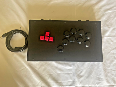 Fightbox F7 Keyboard Button Leverless Arcade Game Controller For