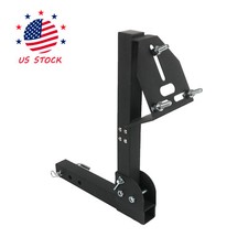 Trailer Hitch Spare Tire Carrier Adjustable Hitch Fit Truck With 2inch Receiver