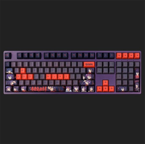 Takanashi Rikka 108 Keys PBT Keycaps Cherry MX For Mechanical Keyboard - Picture 7 of 7