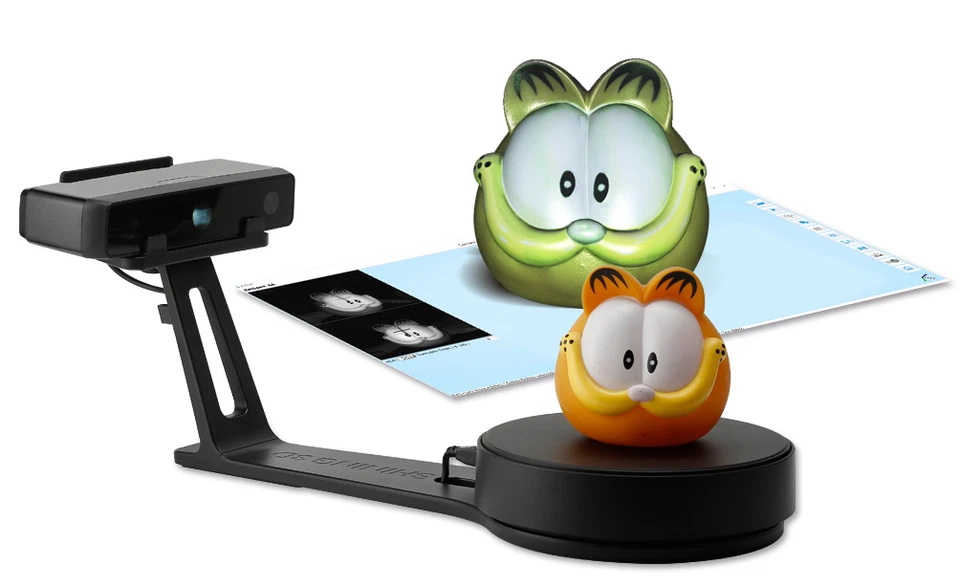 Escáner 3D EinScan SE 2025 V2, modo dual fijo/automático, amplio rango de escaneo para PC/Mac Foto 4 de 4