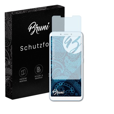 Bruni 2x Folie für Xiaomi Redmi 6A Schutzfolie Displayschutzfolie