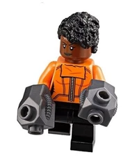 LEGO Marvel Super Heroes Minifigure - Shuri (sh512) Orange Top Avengers 76103