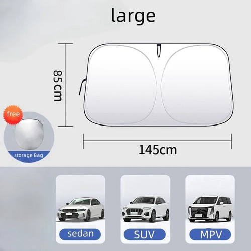 Car Sun Visor Windshield Sunshade Auto Window SunShade Car Windshield Visor New - Picture 12 of 14
