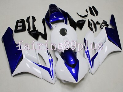 Blue White ABS Injection Fairing Kit Fit for 2004 2005 CBR1000RR Race/Track