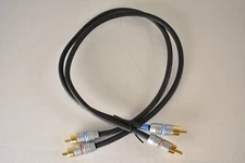 .5m Pair RCA Straight Wire Symphony Audio Interconnect Cables