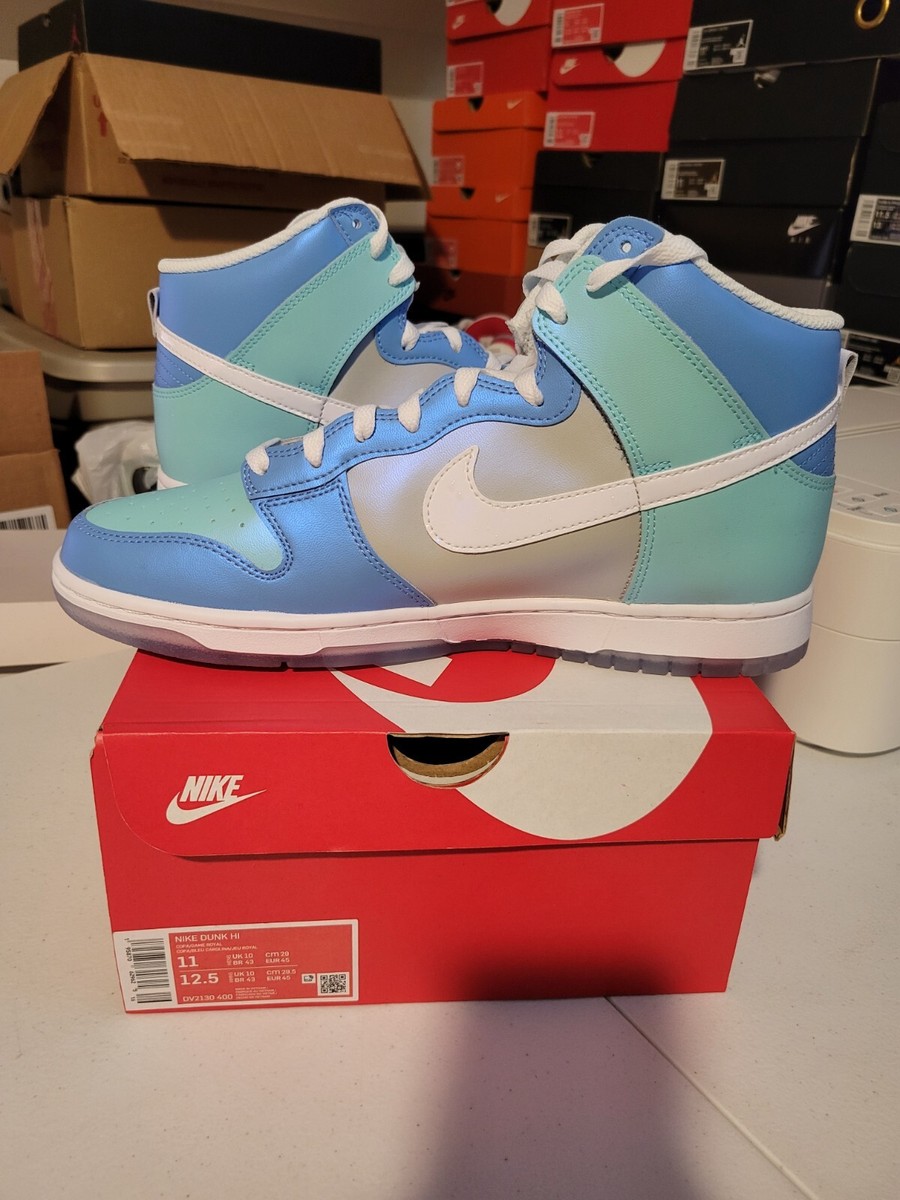 Nike Dunk High “I Got Next” Blue Mint High Top Sneakers Men’s 11 / Women’s 12.5 Size 9- Nike Shox R4 Cave Purple Off Noir | Mercari main image 2
