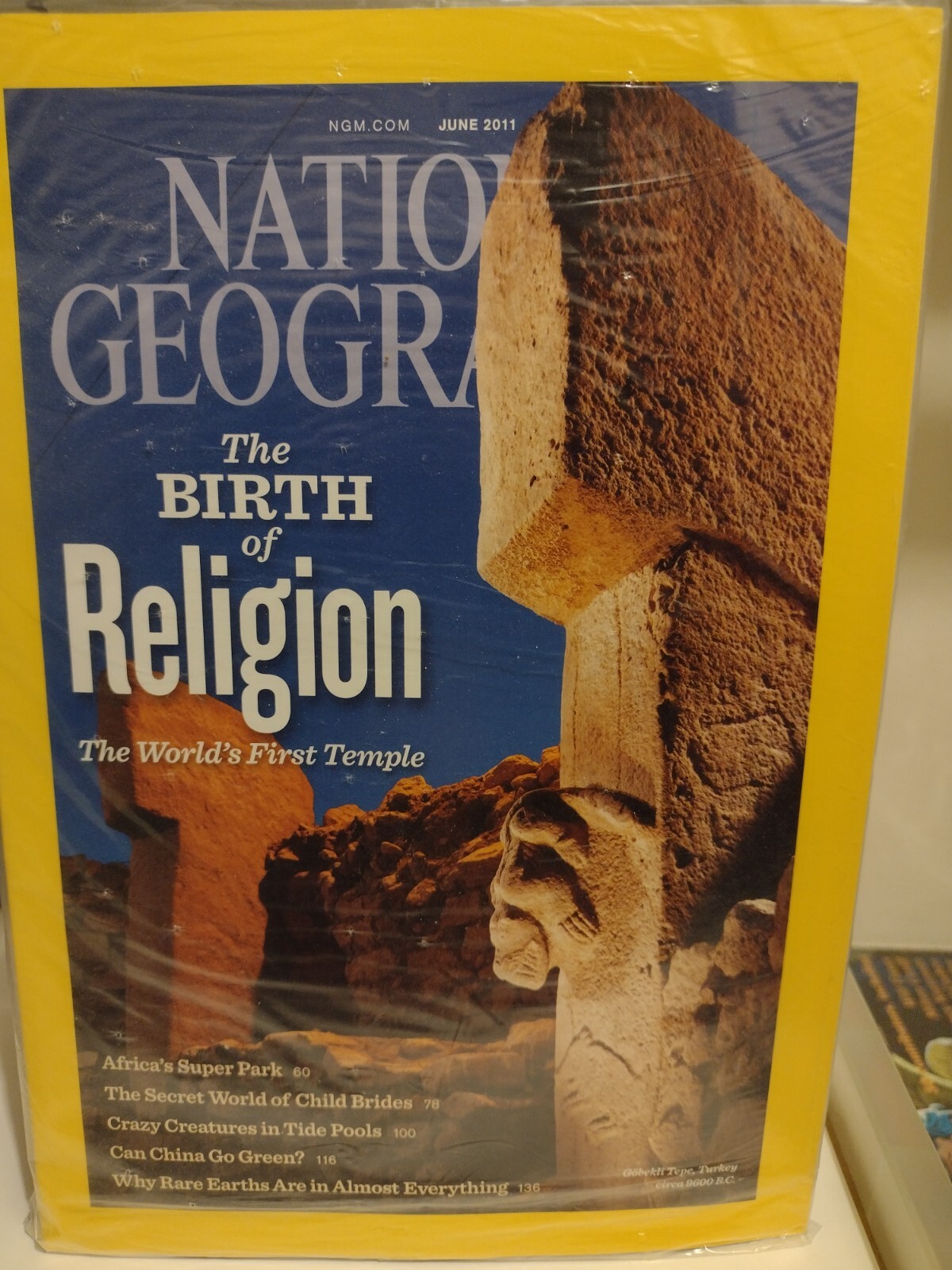 National Geographic Magazine (June 2011) The Birth Of Religion Brand New Sealed