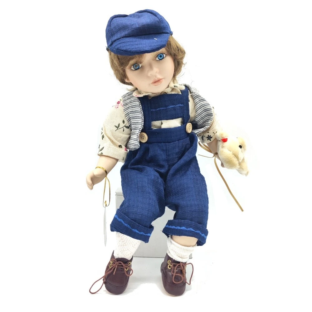 Little boy best sale blue porcelain doll