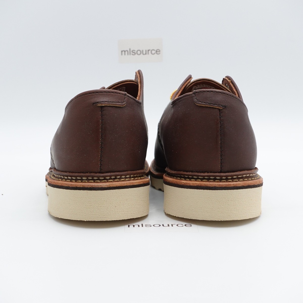 デッドストック新品★REDWING 8109 OXFORD US7 1/2 D Red Wing 8109 Moc Toe Oxford Shoes Mahogany Size 7 Men's