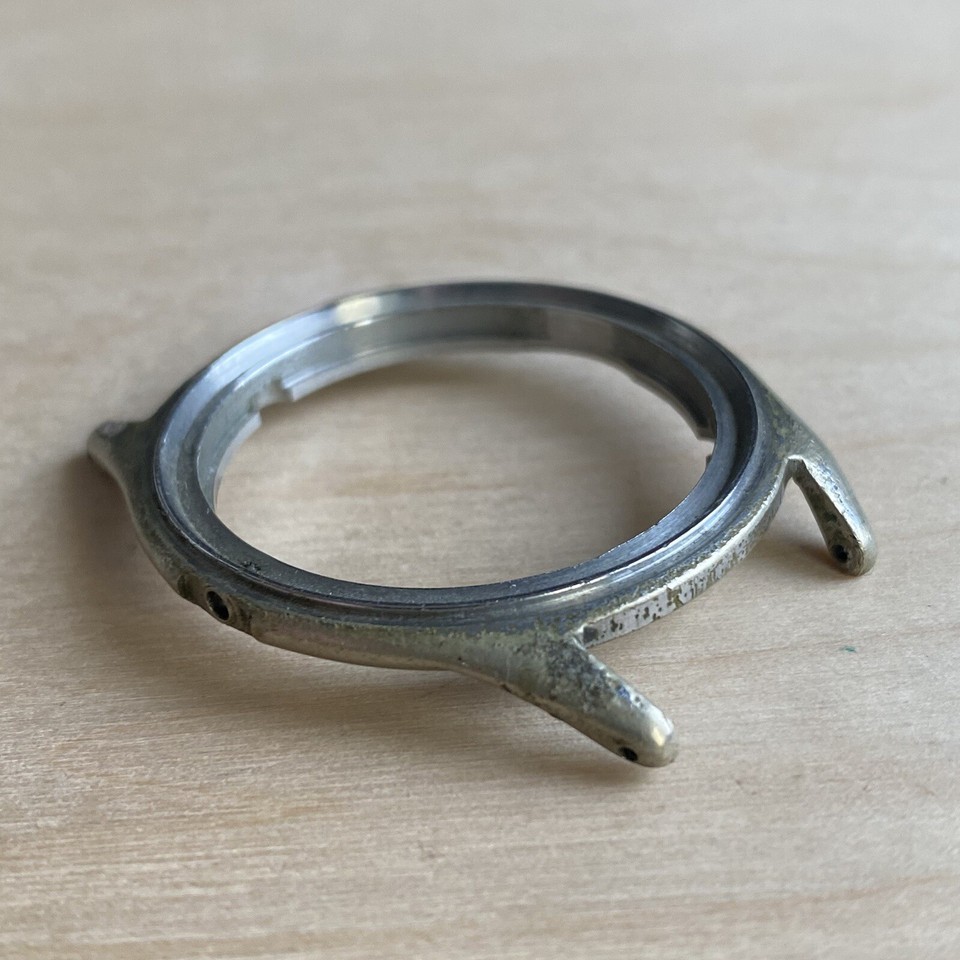 Genuine Vintage Jaeger LeCoultre Chrome Plated Watch Case Middle Part