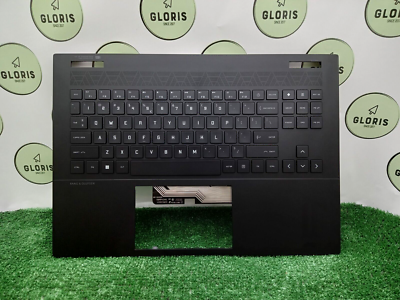 New Genuine HP Omen 16-xd Laptop Palmrest US BCL Keyboard QWERTY