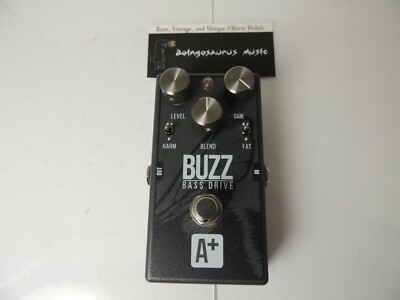Shift Line A+ Buzz Bass Drive Overdrive Effects Pedal Free USA