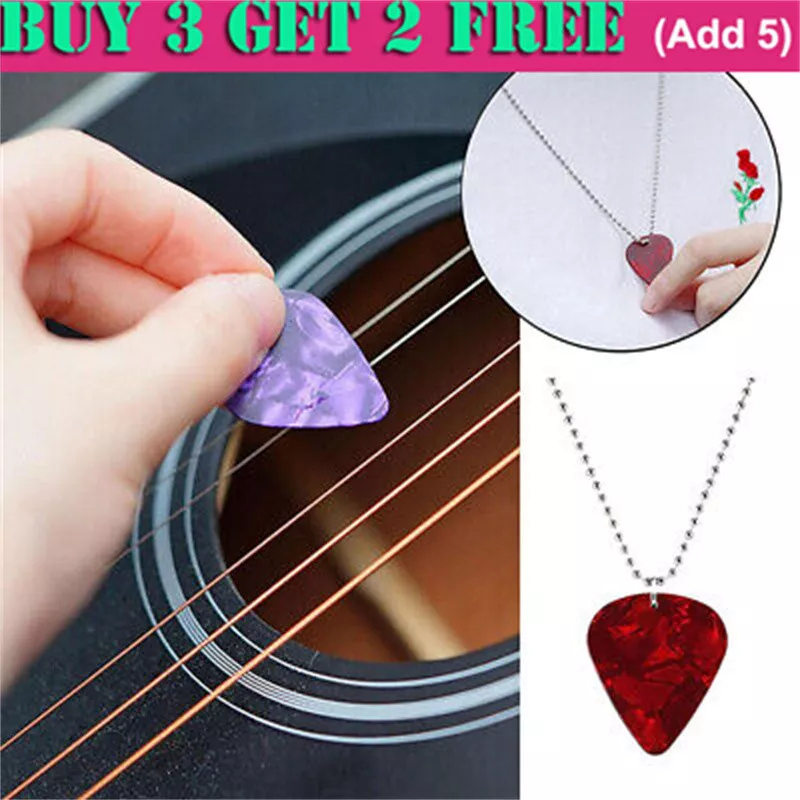 Eddie Munson Stranger Things Guitar Pick Necklace 