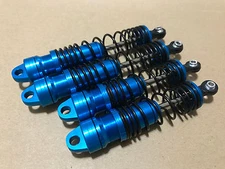 1/10 Traxxas Rustler VXL 2WD BIG BORE ALUMINUM Shock W/4mm shaft JC081Blue