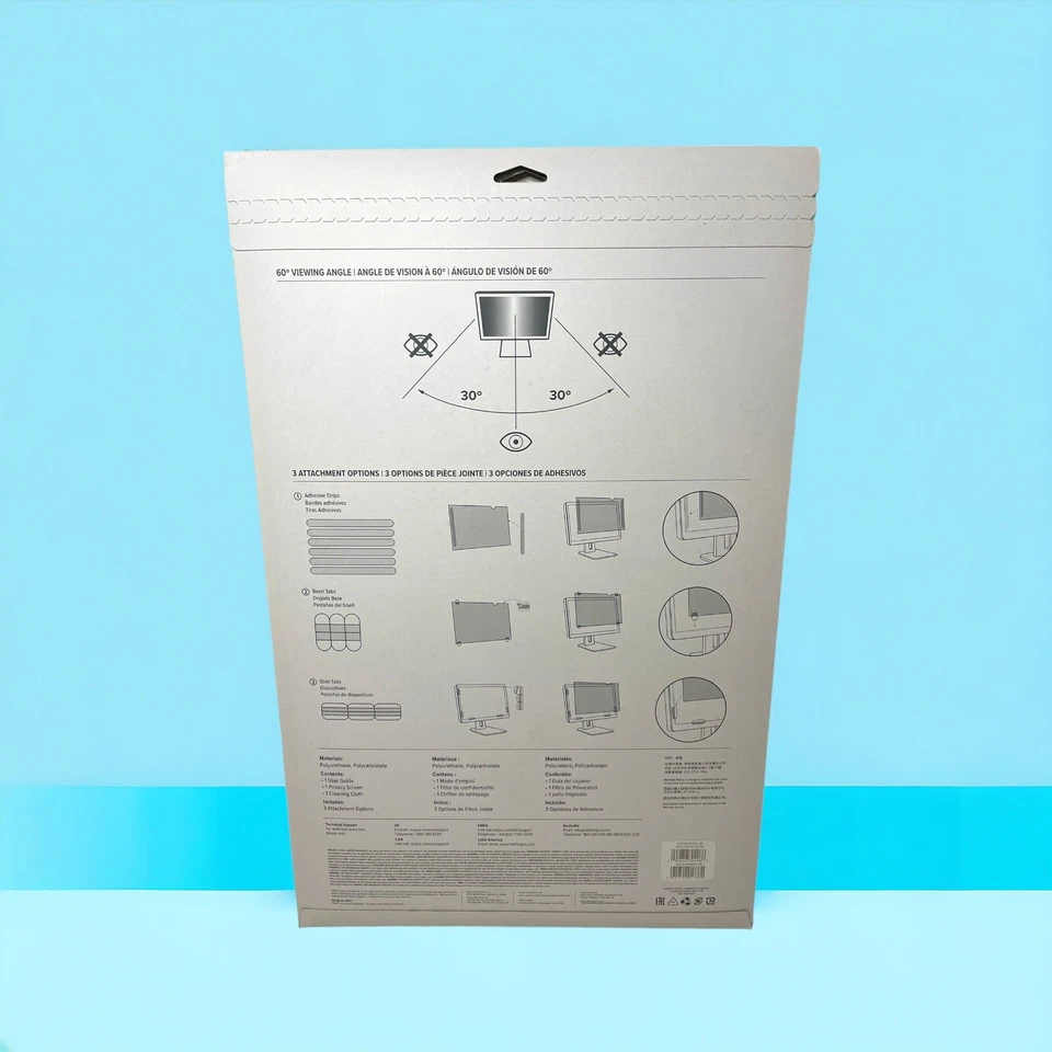 Targus 4Vu Privacy Screen for 23.8  Monitors (16:9) - ASF238W9USZ - New/Sealed - Image 2 of 3