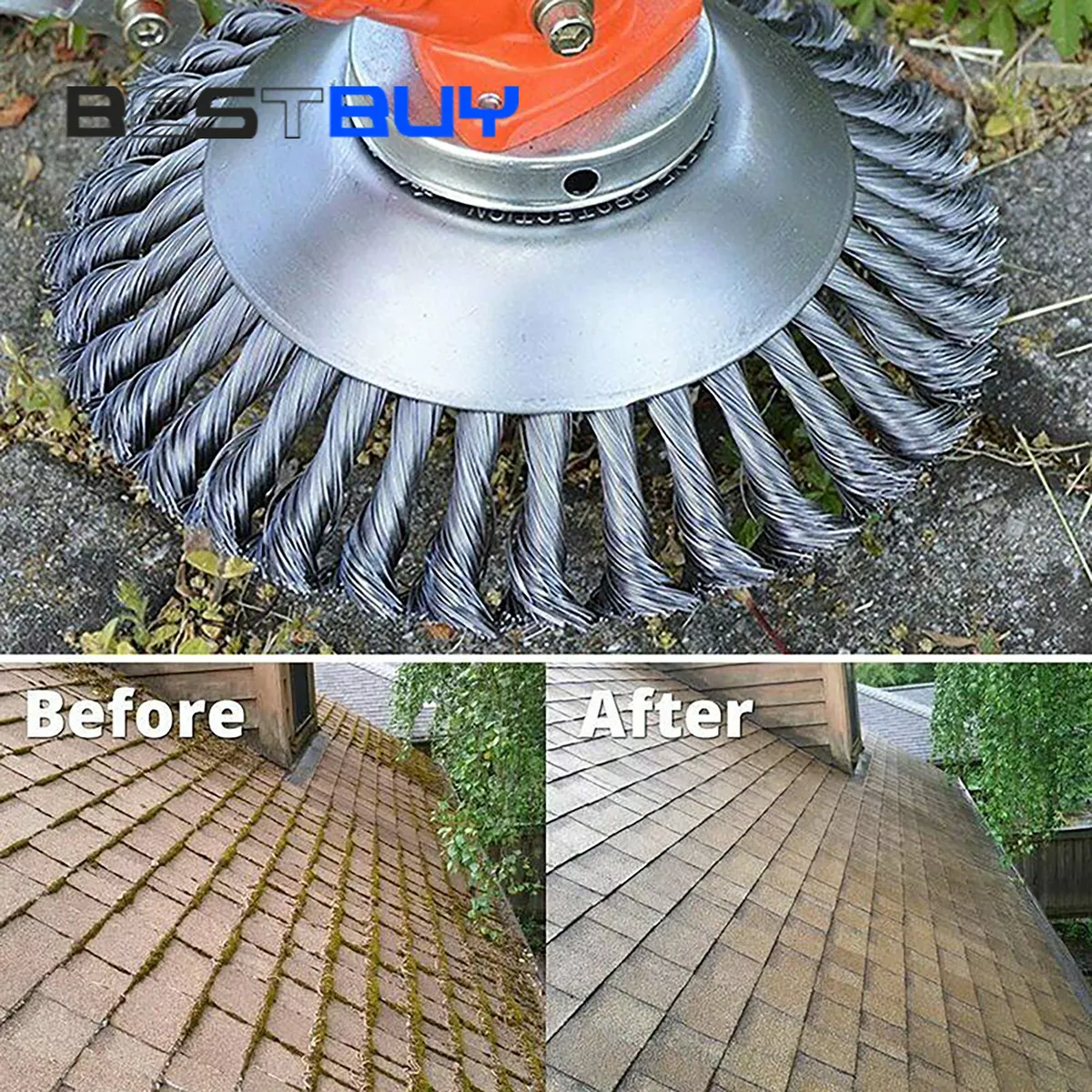 Steel wire 2024 brush cutter