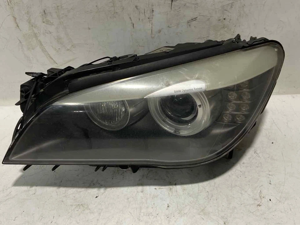 Conjunto de faros izquierdos usados se adapta a: BMW 750I 2010 xenón HID faros adaptativos Le Foto 3 de 4