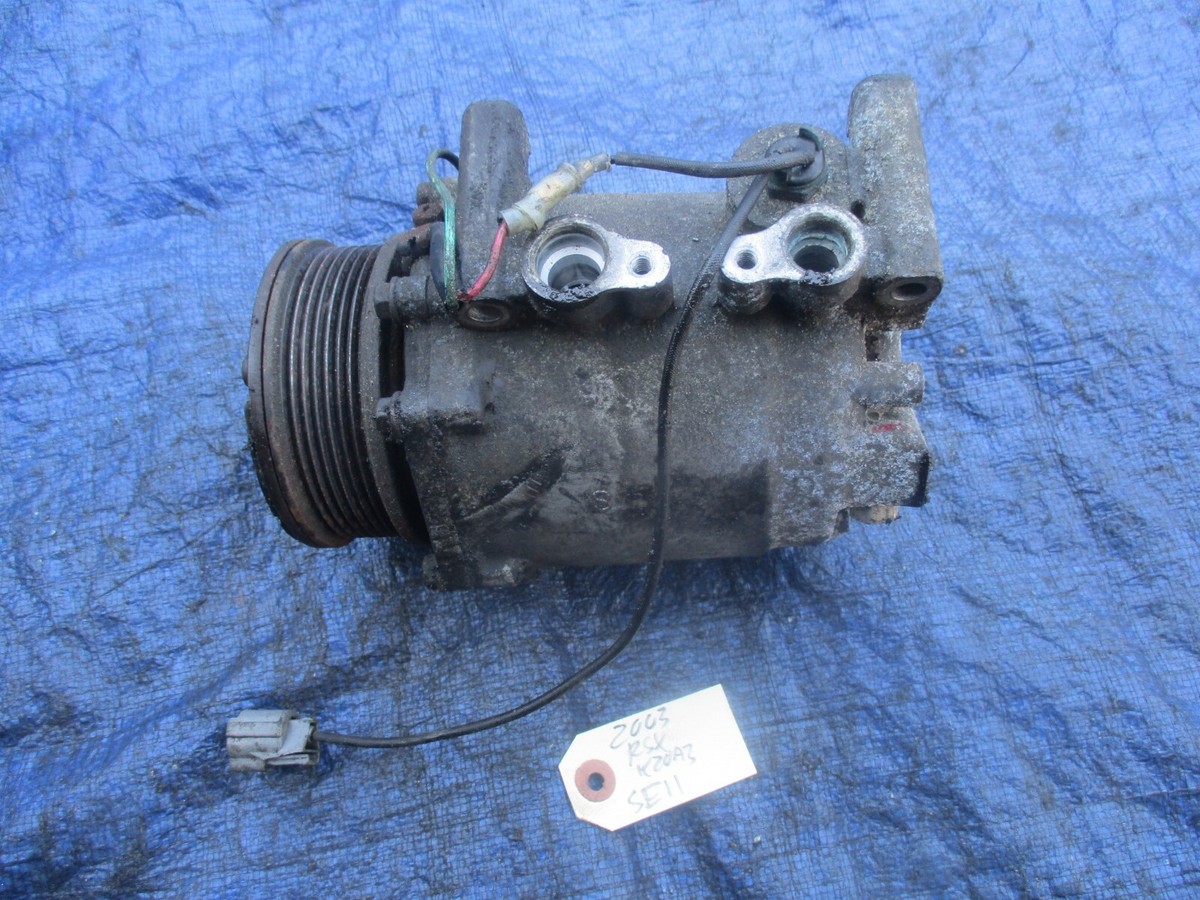 02-06 Acura RSX K20A3 Air conditioner compressor AC HS-090R OEM
