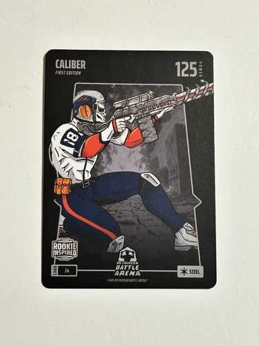 Bo Jackson Battle Arena Steel Caliber 1st Edition Rookie Inspired Card