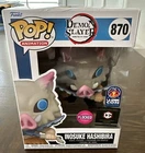 Funko Pop! Demon Slayer Inosuke Flocked LACC 2023 #870 Chalice Exclusive