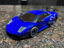 Kyosho Mini-z Body ASC Lamborghini Murciélago LP670-4 SV Rare Blue