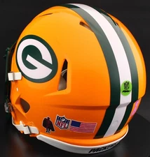 GREEN BAY PACKERS NFL Riddell SPEED Full Size Authentic Football Helmet