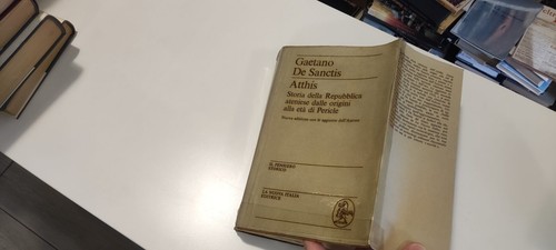 De Sanctis - Atthis Storia della Repubblica ateniese - La Nuova Italia 1975 - Picture 2 of 4