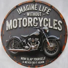 ALUMINIUM PLATE IN 2D MOTORCYCLES - Ref.41