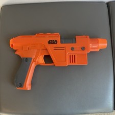 Nerf Star Wars Poe Dameron Orange Blaster Gun 2016 Hasbro Tested Lights Sound