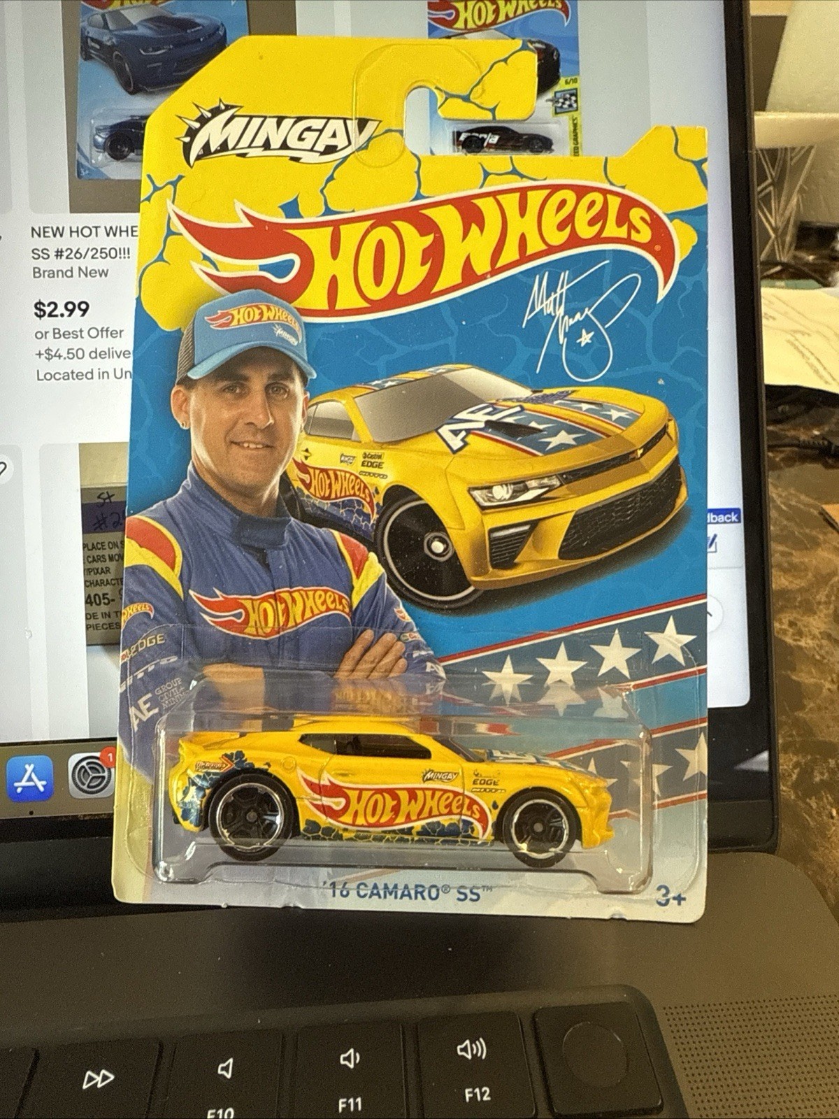 Hot Wheels 2016 Matt Mangy Australian exclusive 16 Camaro SS Mangy #A20-3