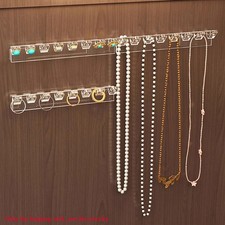 Mirror Door Jewelry Hanger Organizer For Necklaces Space Saver 3 Pack