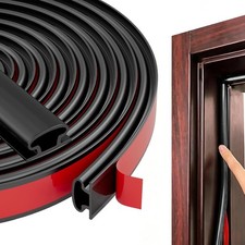 Black Rubber Weather Stripping Door Seal Strip, D Shape Door Weather Seal Strip,