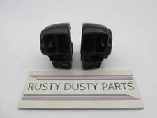 Set of Harley-Davidson Genuine 1996+ Touring Black Handlebar Switch Housings