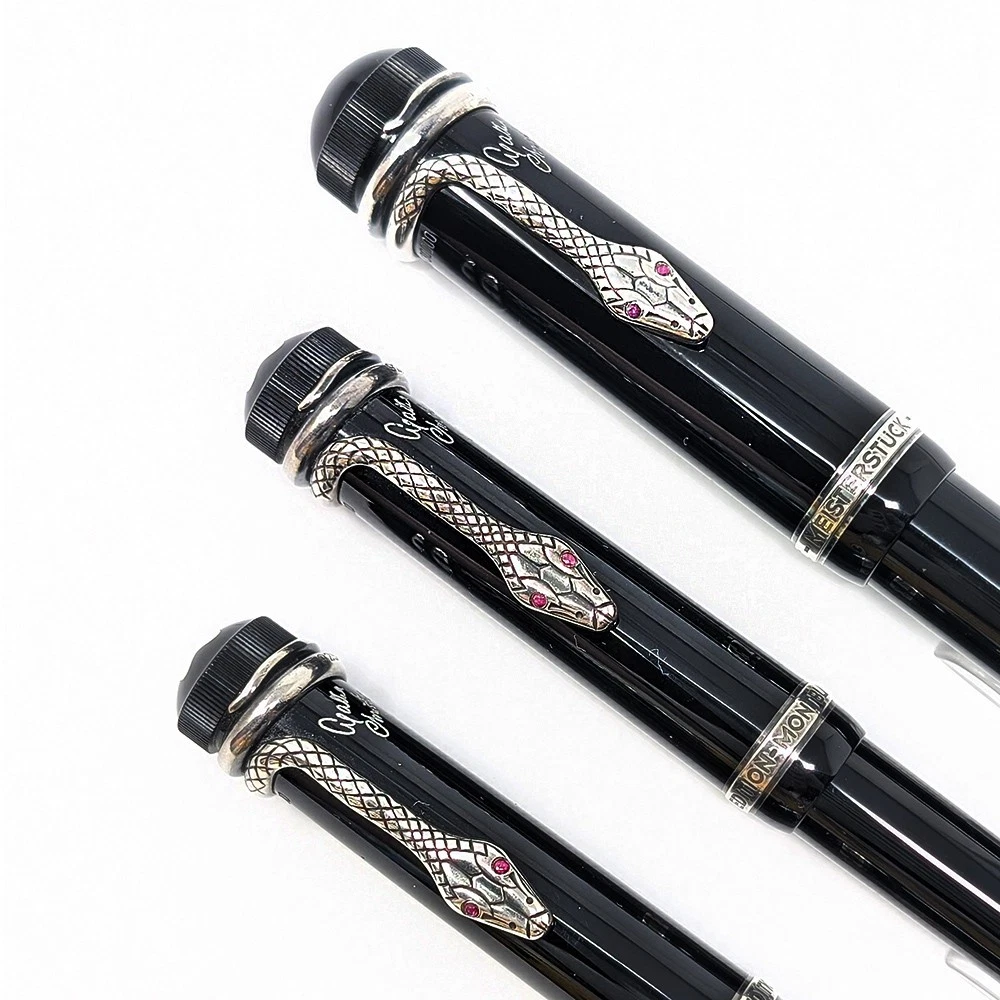 Montblanc Agatha Christie Writers Edition Silver FP, BP, MP - NO