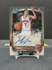 2025-26 Bowman Chrome Basketball Milos Uzan 1st Auto Houston Cougars